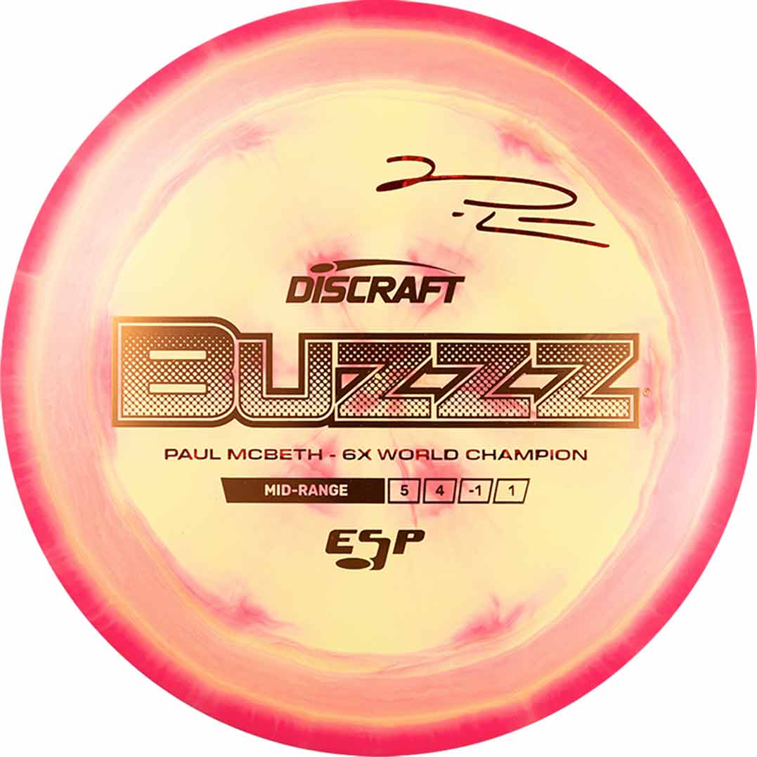 Discraft ESP Buzzz Disc - Paul McBeth 6x Signature