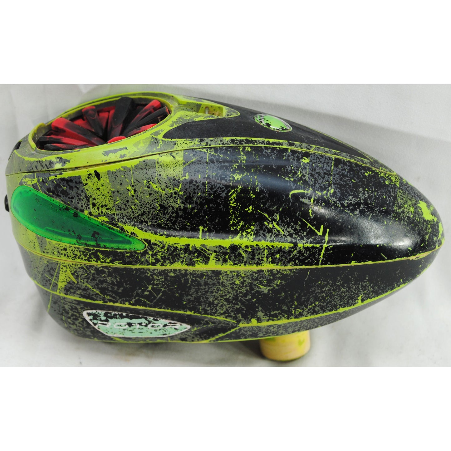 Used Dye Rotor Loader - Black/Grey/Green Splatter