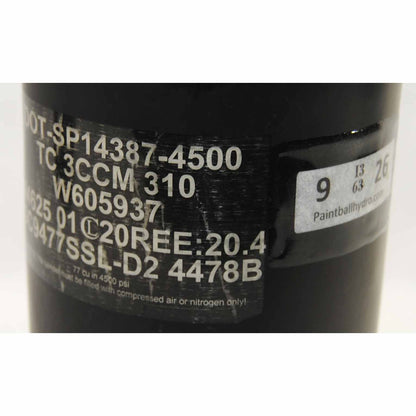 Used Ninja SL2 77ci/4500 Compressed Air Tank - Black