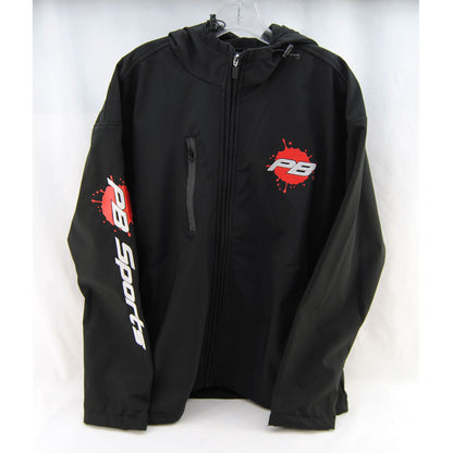 PB Sports Custom Soft Shell Jacket - Black