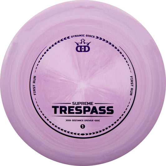 Dynamic Discs Supreme Trespass Disc - First Run