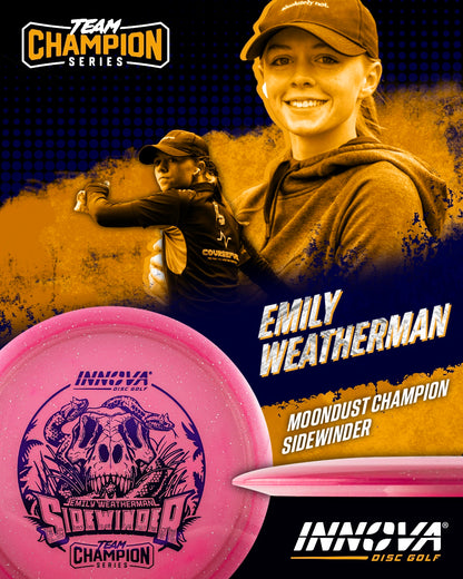 Innova Moondust Champion Sidewinder Disc - Emily Weatherman Tour Series