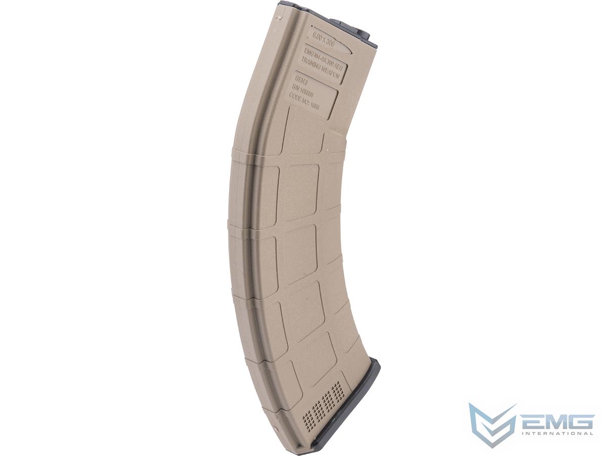 EMG M4-AK300 High Performance 300rd Mid-Cap Magazine for M4 / M16 Series AEG Rifles - Dark Earth