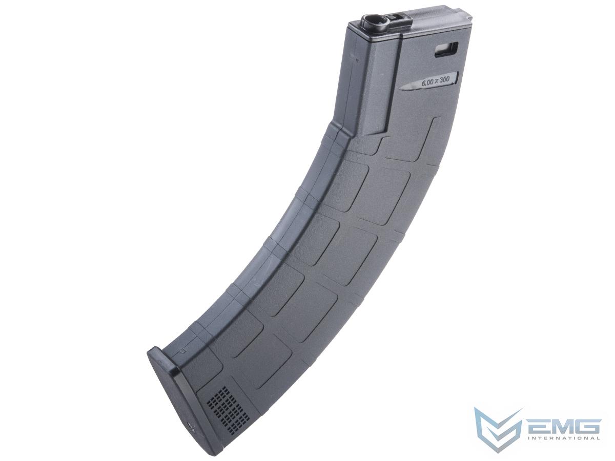 EMG M4-AK300 High Performance 300rd Mid-Cap Magazine for M4 / M16 Series AEG Rifles - Black