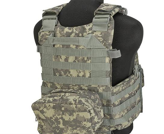 Avengers 6D9T4A Tactical Vest with Magazine and Radio Pouches