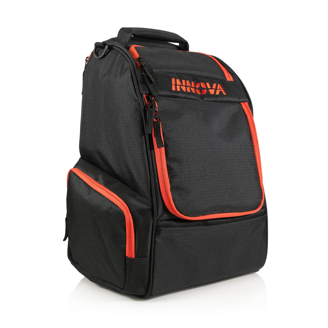 Innova Adventure Disc Golf Backpack - Black/Scarlet