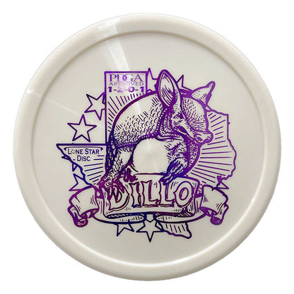 Lone Star Disc Bravo Armadillo Putter Disc - Artist Stamp