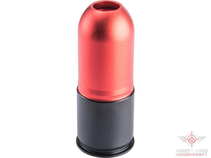 Avengers 40mm Airsoft Gas Grenade Shell - 55rd Multi-Purpose - Matte Red