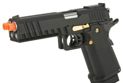 AW Custom HX21 "Pepper Box" Double Barrel 1911 Hi-Capa Gas Blowback Airsoft Pistol