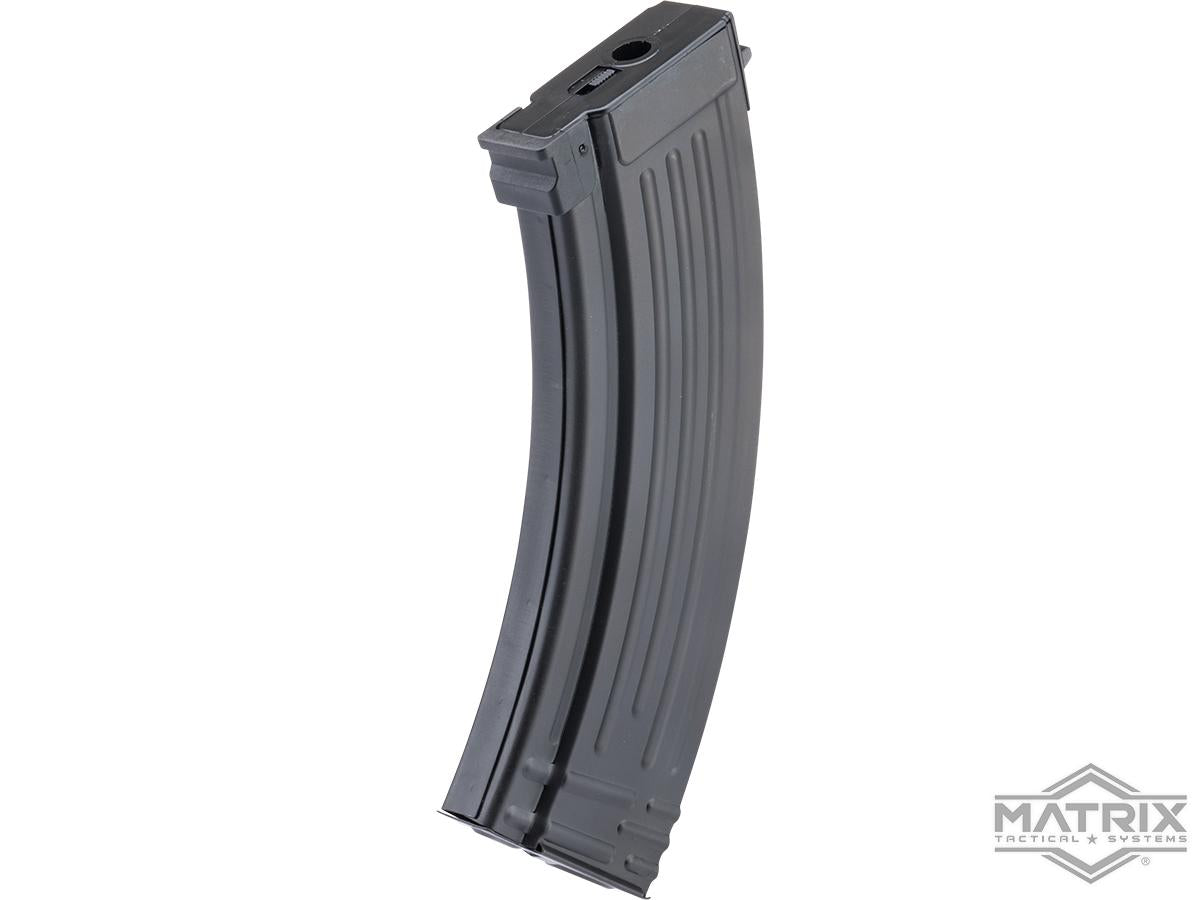 Matrix x SP Systems QPQ Finished Mid-Cap Magazine for AK Series Airsoft AEG Rifles - Standard - 140rd Mid-Cap)