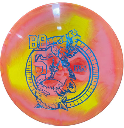 Lone Star Disc Alpha BB6 Midrange Disc - Artist Baseball Stamp