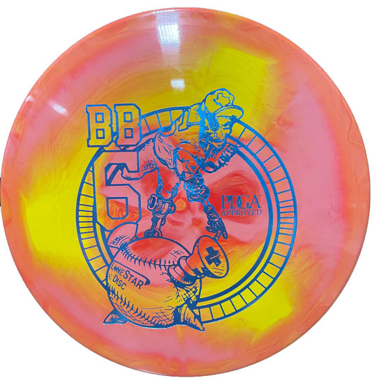 Lone Star Disc Alpha BB6 Midrange Disc - Artist Baseball Stamp