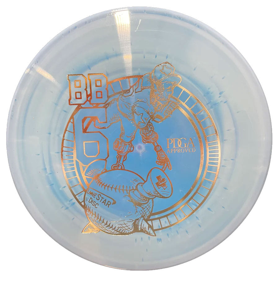 Lone Star Disc Alpha BB6 Midrange Disc - Artist Baseball Stamp