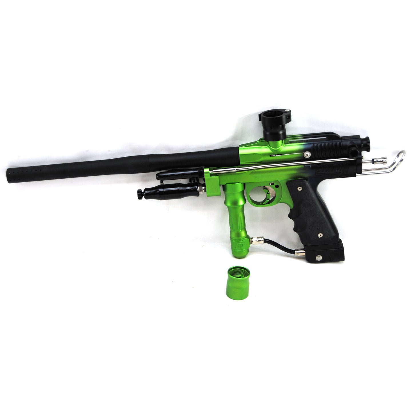 Used Belsales Evolution-X Autococker - Black/Green Fade