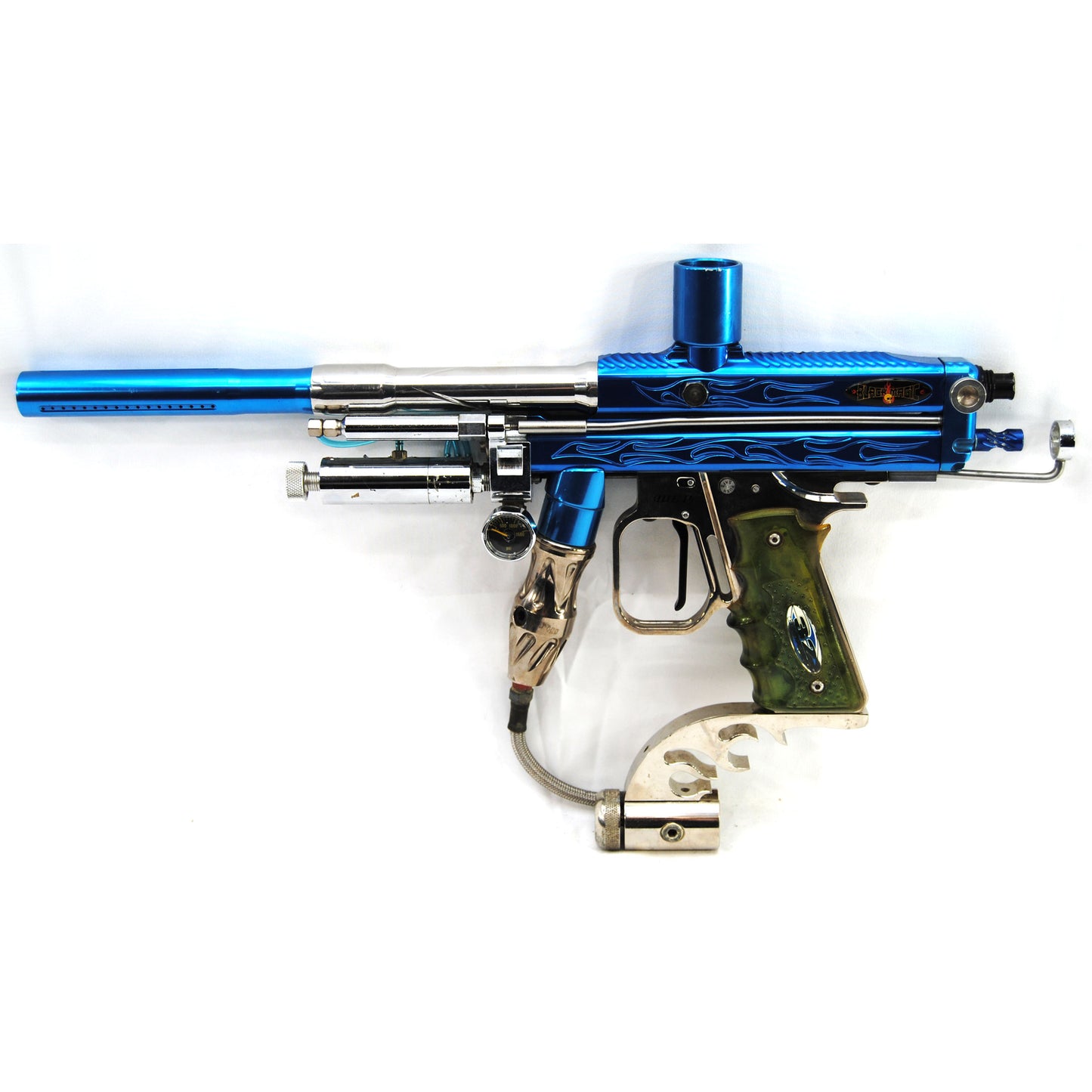 Used WGP Back Magic Autococker - Blue/Silver