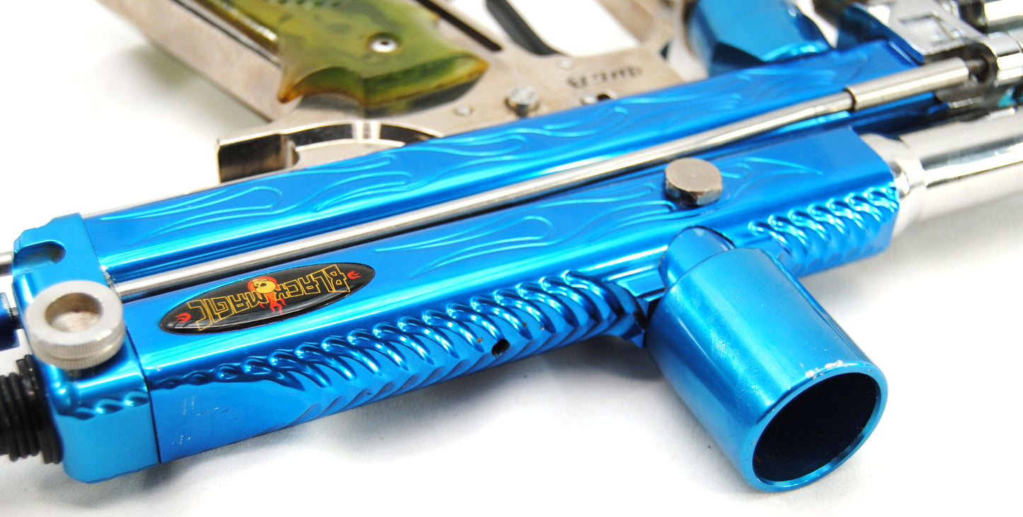 Used WGP Back Magic Autococker - Blue/Silver
