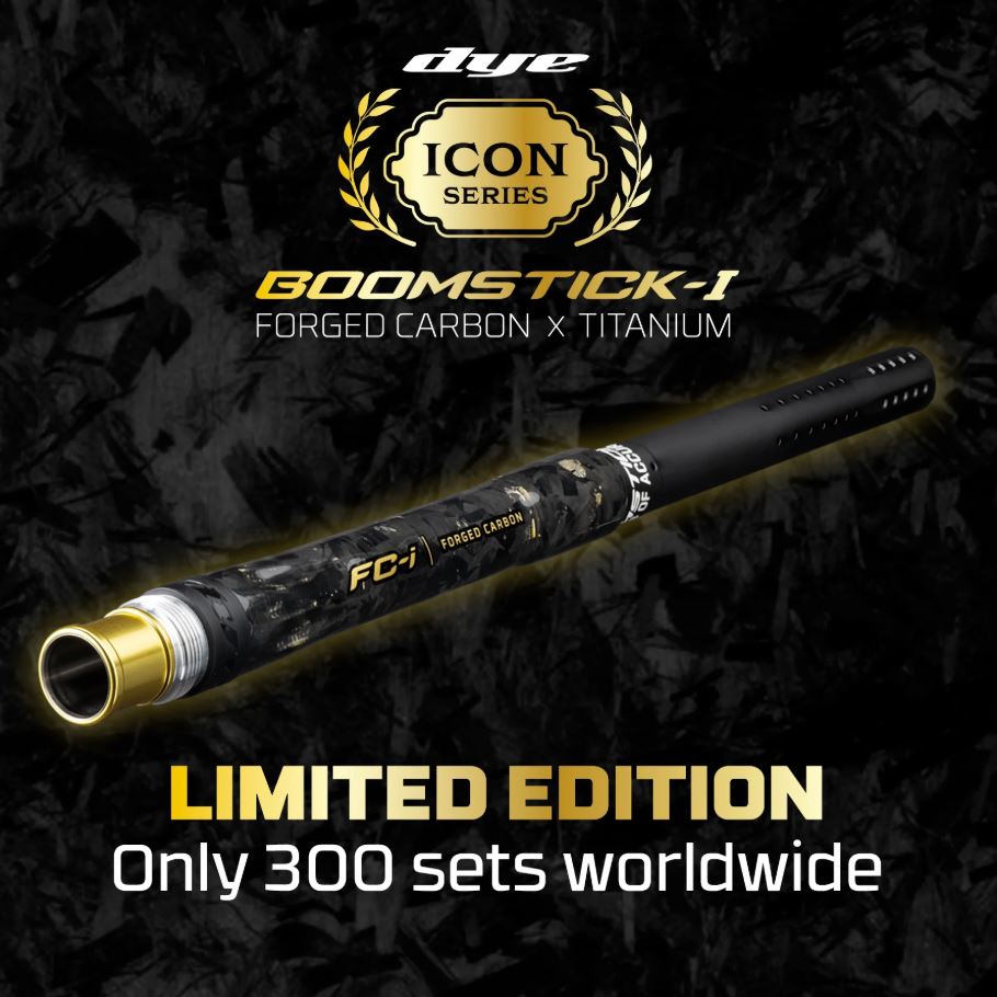 Dye Boomstick-I TI FC-I Kit - Forged Carbon Fiber - Limited Edition (300 Worldwide)