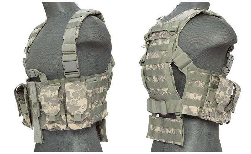 Lancer Tactical Nylon M4 Chest Harness - ACU