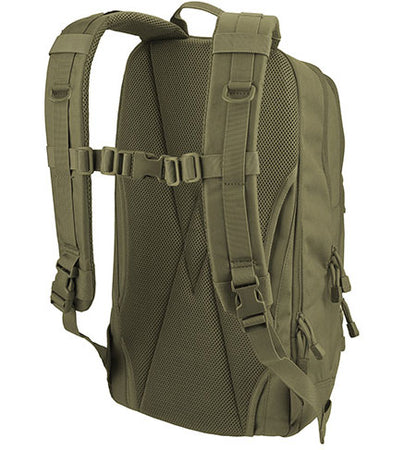 Lancer Tactical 1000D EDC Commuter MOLLE Backpack w/Concealed Holder - OD Green