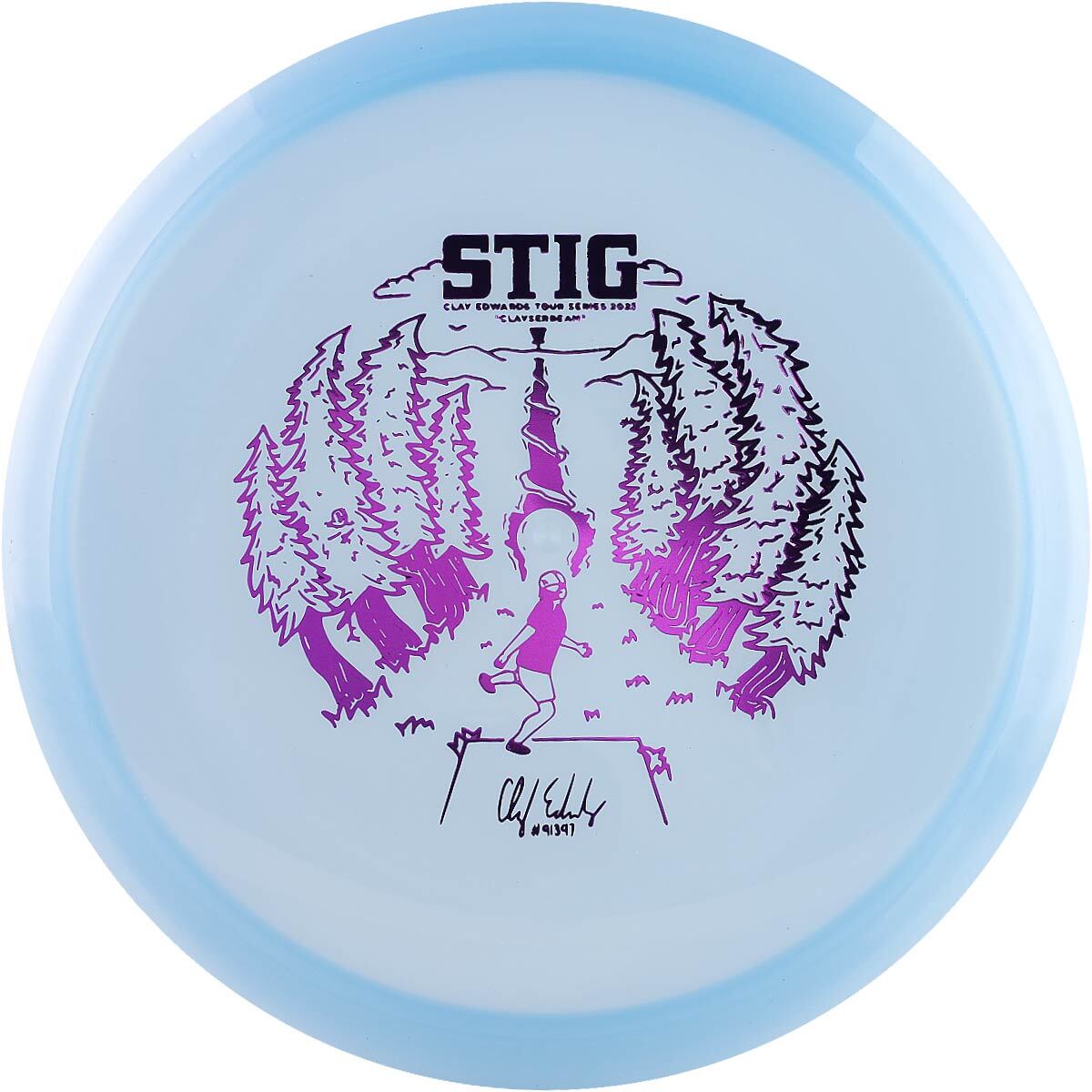 Kastaplast K1 Hard Stig Disc - Clay Edwards Edition