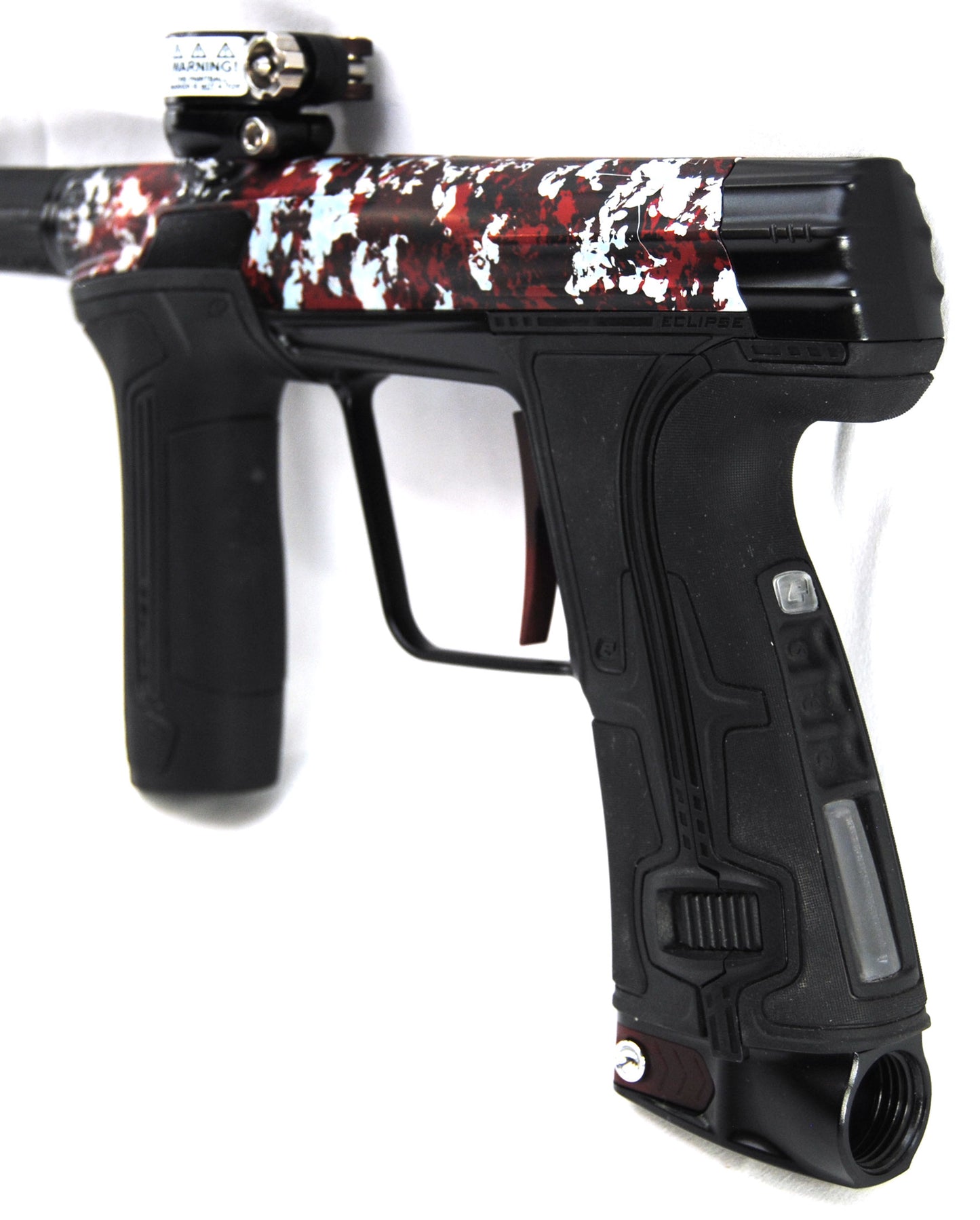 Used Planet Eclipse CS3 - Red/White/Black Brush Camo