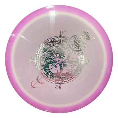 Lone Star Disc Alpha Curl Distance Driver Disc - Artist Compass Stamp