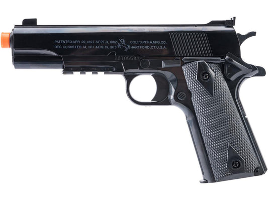 Cybergun Colt Licensed M1911A1 Full Size Spring Powered Airsoft Pistol with extra magazine