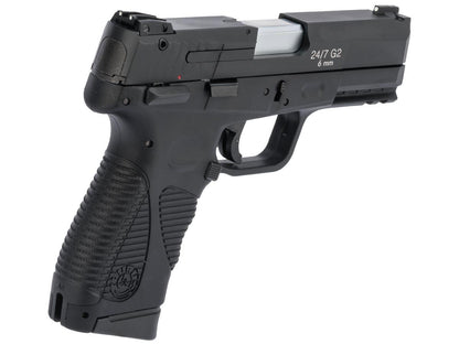 Taurus Licensed 24/7 G2 CO2 Gas Blowback Airsoft Pistol by KWC / Cybergun - 328 FPS - Black