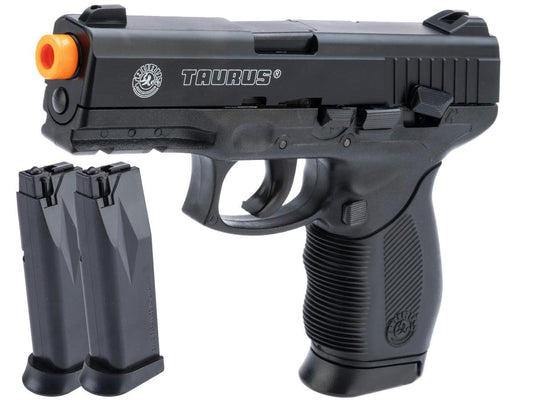 Taurus Licensed 24/7 High Grade Airsoft Spring Pistol with Two Magazines