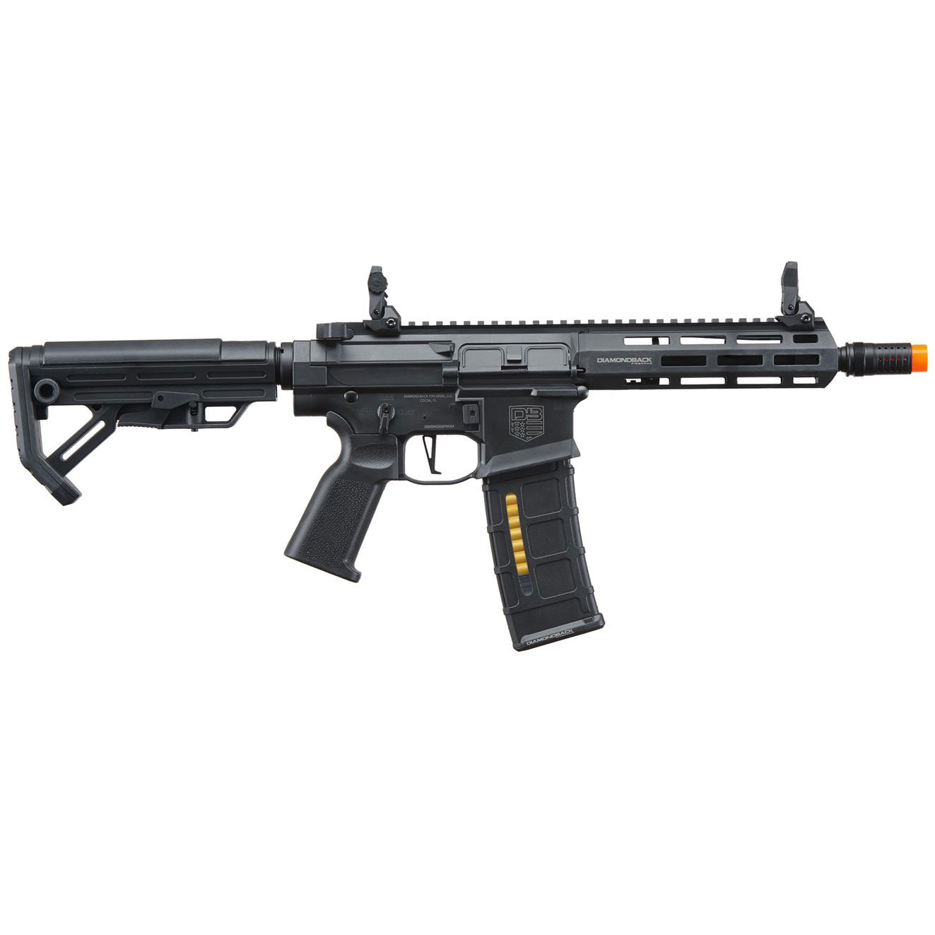 Bo Manufacturer Diamondback Licensed DB15 AP305 7" Airsoft AEG Rifle - Black