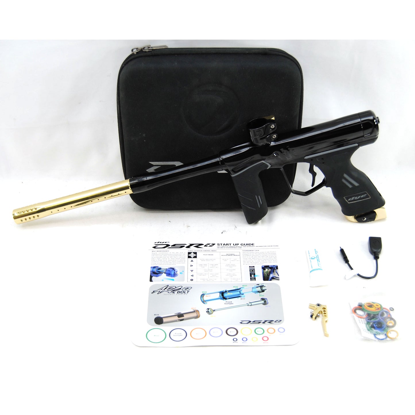 Used Dye DSR+ w/ IM Pro Kit - Gloss Black/Gold