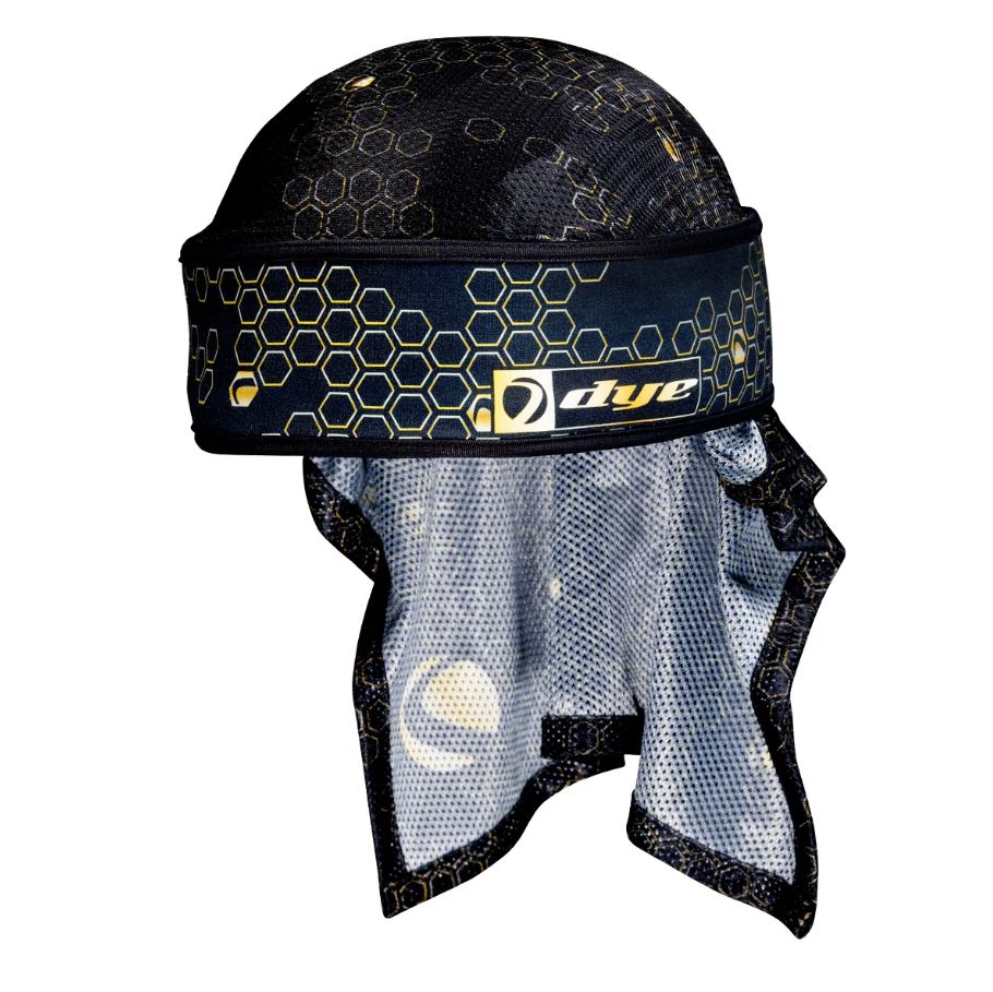 Dye X Halo Headwrap - Hypercam Black/Gold