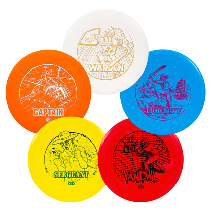 Dynamic Discs Prime Bounty Animated Stamp Blue Disc