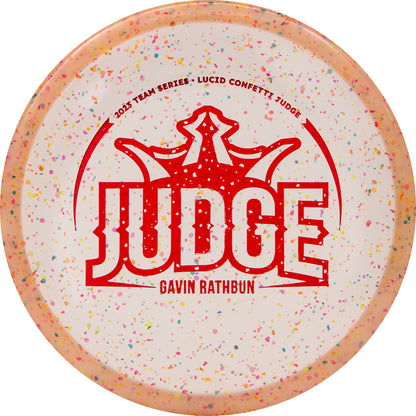Dynamic Discs Lucid Confetti Judge Disc - Gavin Rathbun 2023 Team Series