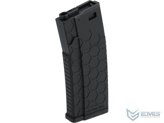 EMG Helios Hexmag Airsoft Polymer 300rd FlashMag Magazine for M4 / M16 Series Airsoft AEG Rifles