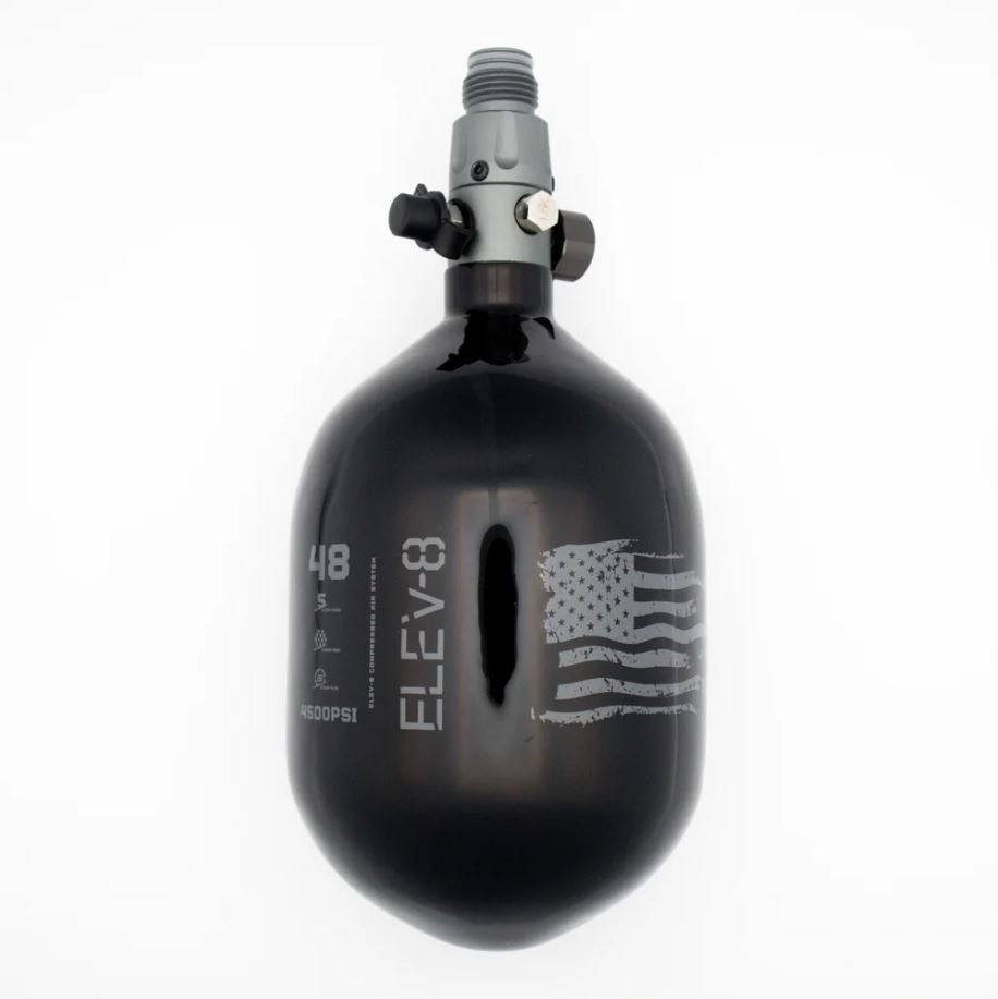 ELEV-8 Products Carbon Fiber HPA 48ci/4500psi Tank - Gloss