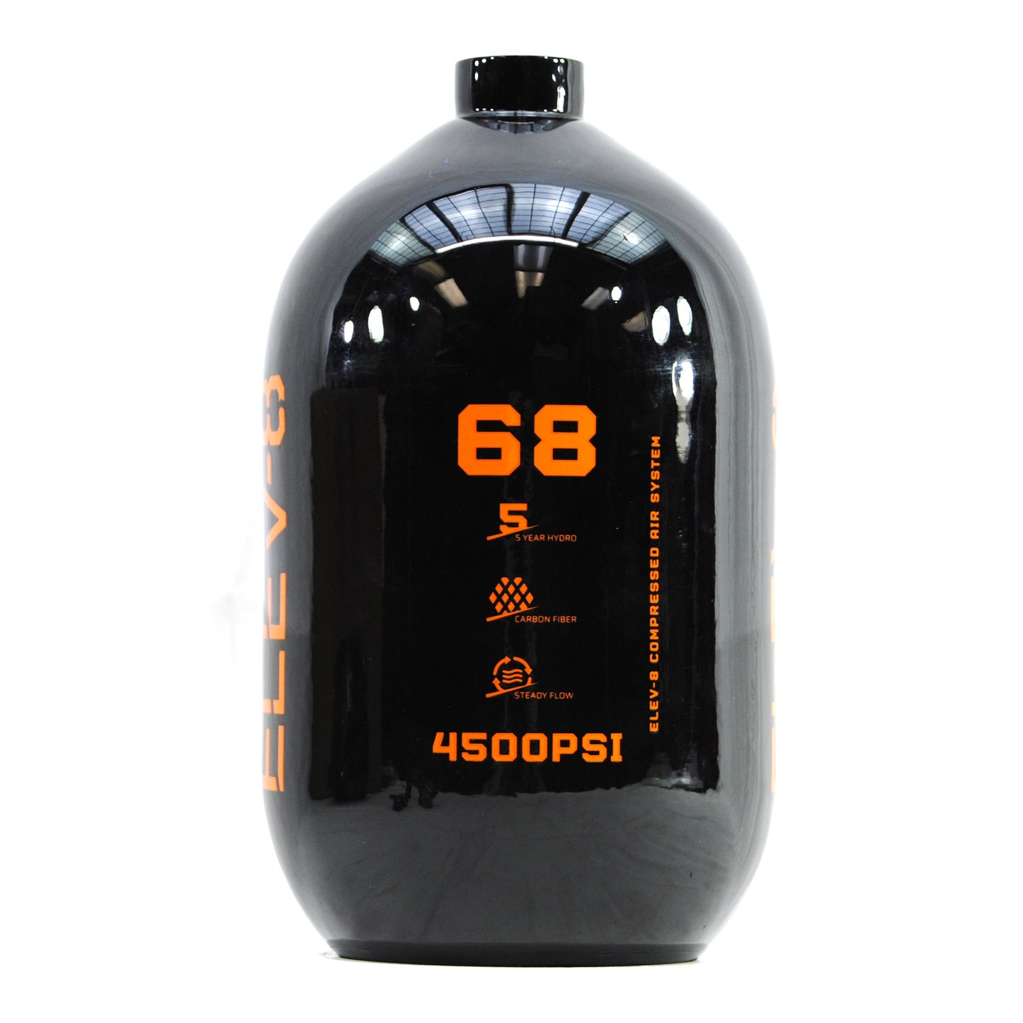 ELEV-8 Products Carbon Fiber HPA 68ci/4500psi Tank - Gloss