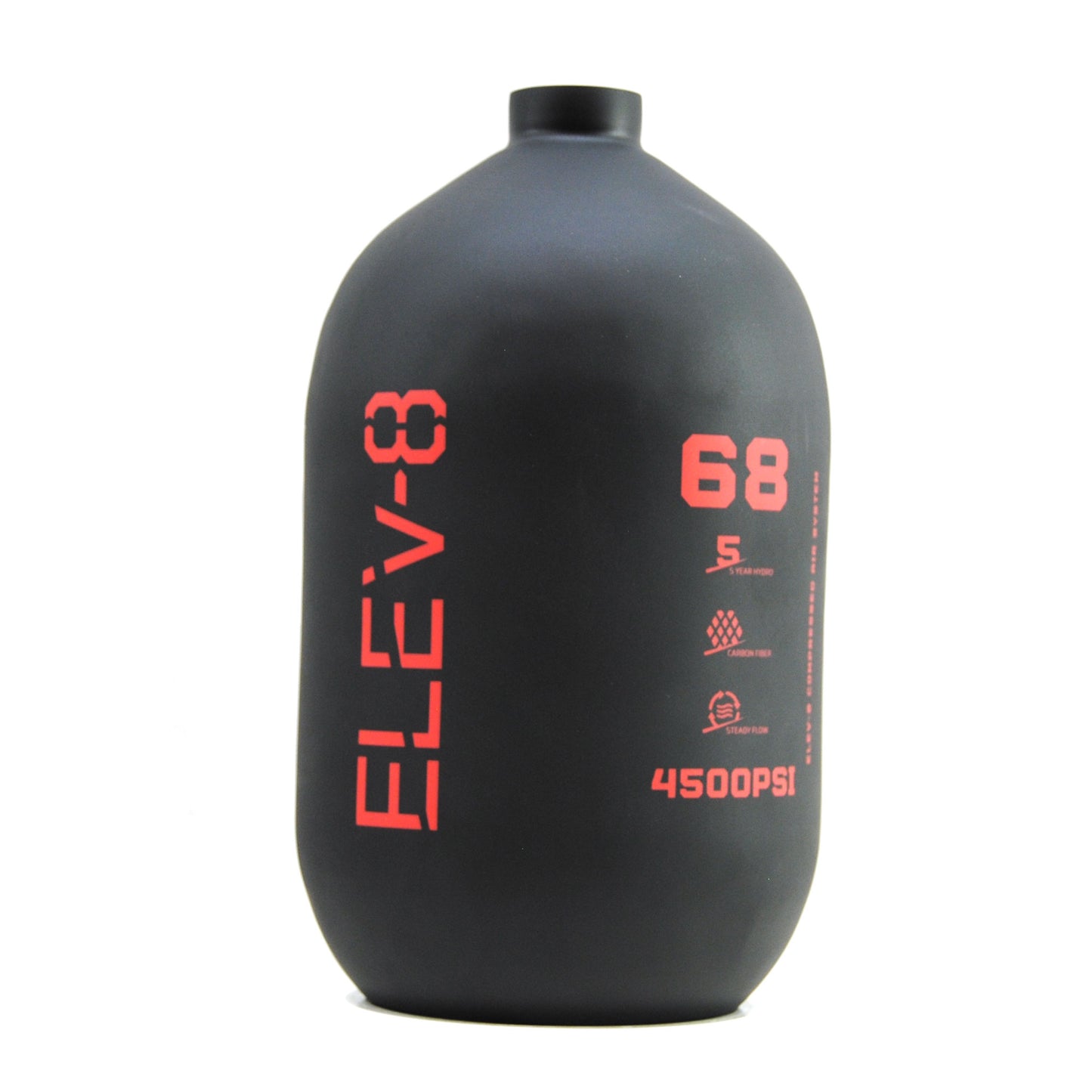 ELEV-8 Products Carbon Fiber HPA 68ci/4500psi Tank - Matte
