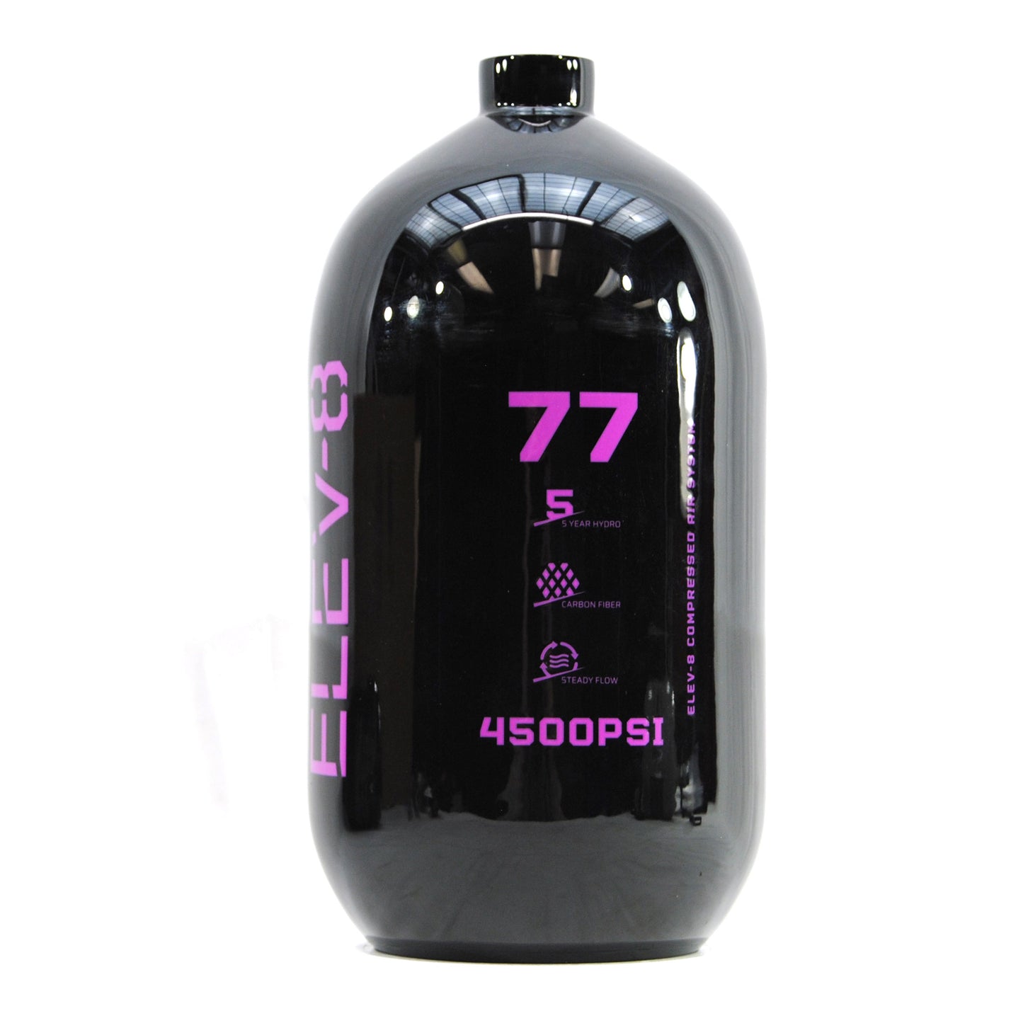 ELEV-8 Products Carbon Fiber HPA 77ci/4500psi Tank - Gloss