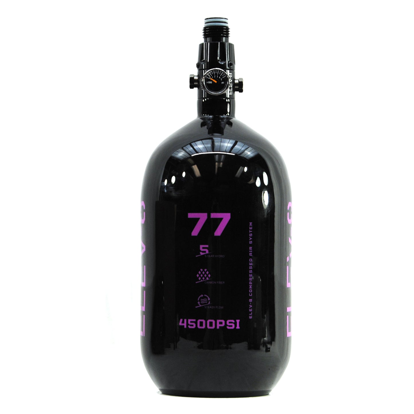 ELEV-8 Products Carbon Fiber HPA 77ci/4500psi Tank - Gloss