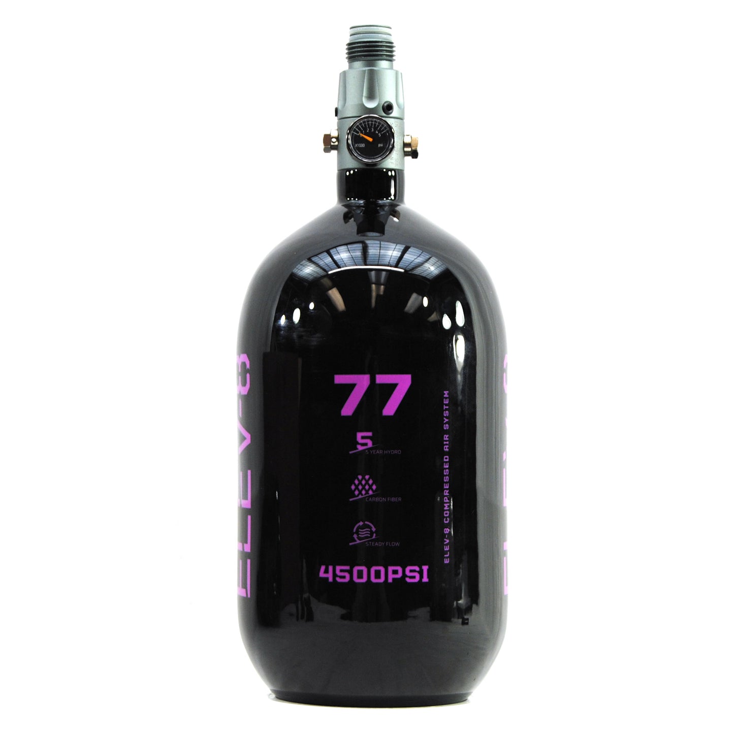 ELEV-8 Products Carbon Fiber HPA 77ci/4500psi Tank - Gloss