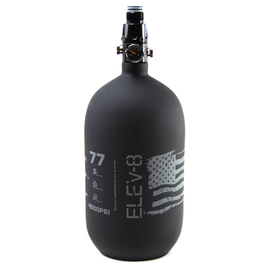 ELEV-8 Products Carbon Fiber HPA 77ci/4500psi Tank - Matte
