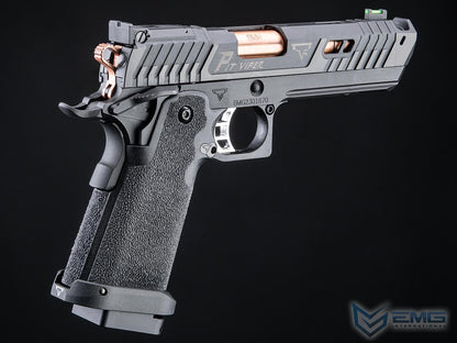 EMG TTI Licensed JW4 2011 Pit Viper Full Auto Select Fire Airsoft Training Pistol - Green Gas