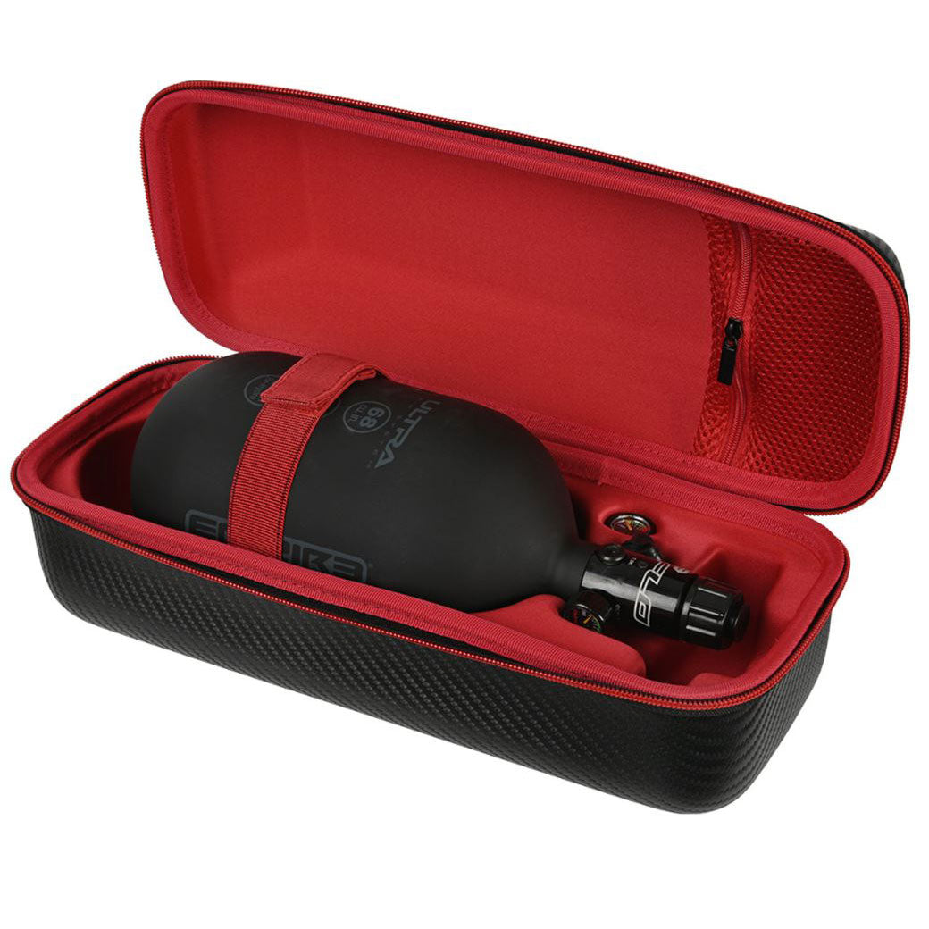 Empire Flo Tank & Regulator Case - Black/Red