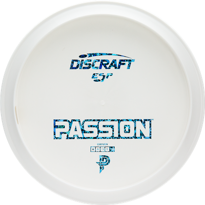 Discraft White ESP Passion Bottom Stamp