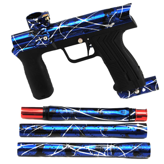 Planet Eclipse ETHA3M w/ Inception Designs FLE3 Body Kit - Blue Lightning Splash
