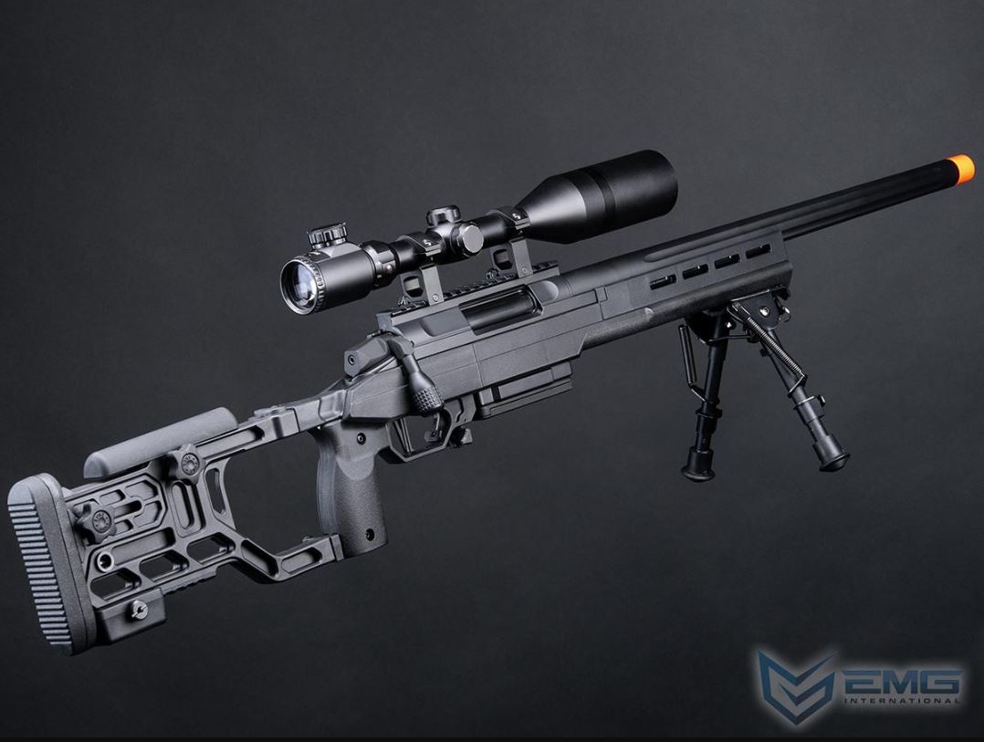 EMG Helios EV03 Tactical Bolt Action Airsoft Sniper Rifle by ARES