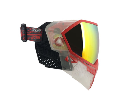 Empire EVS Enhanced Vision System Goggle - Crystal Series - Clear/Red