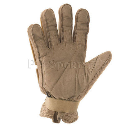 Valken V-Tac Full Finger Plastic Gloves - Tan