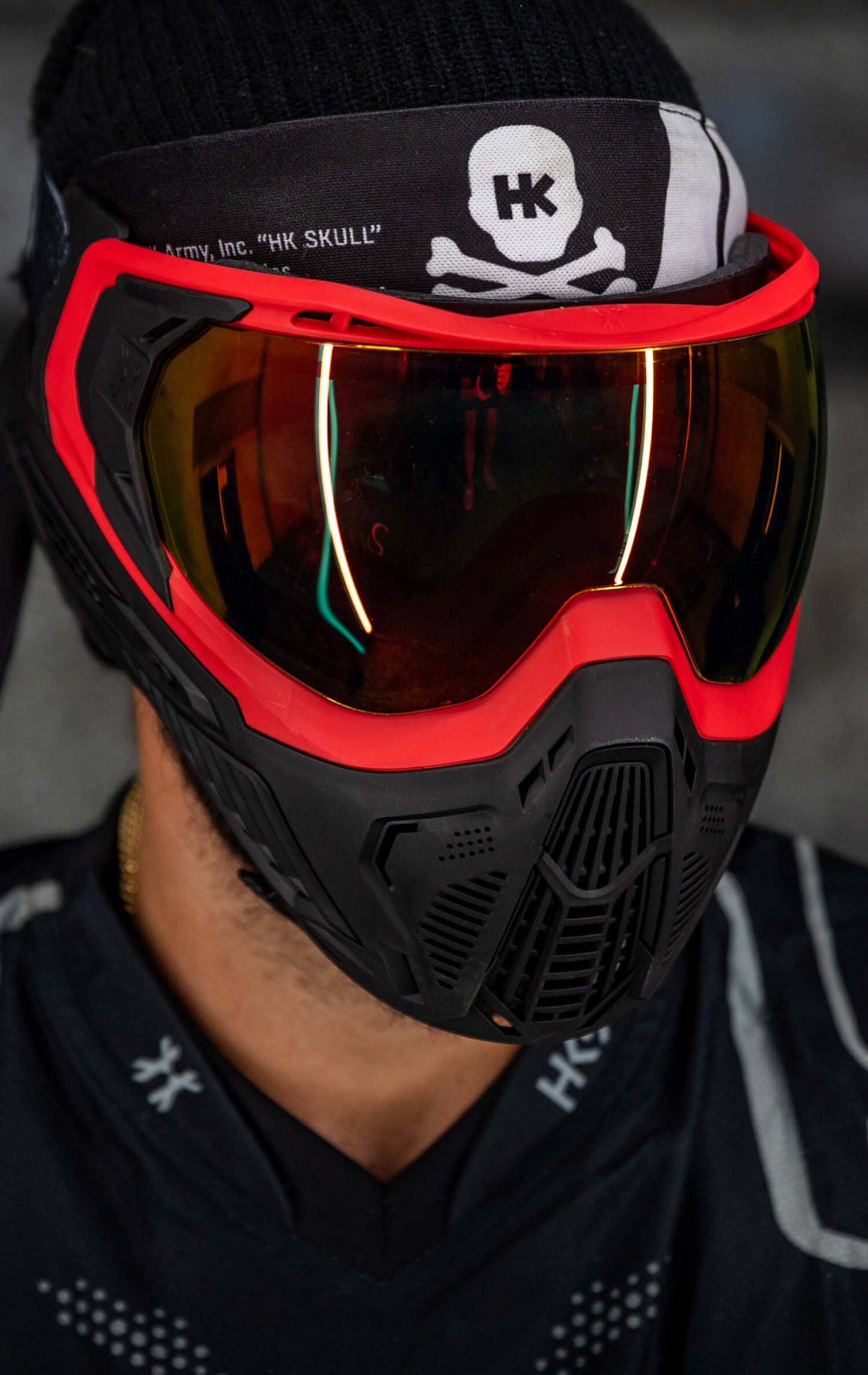 SLR Goggle - Flare (Red/Black) Scorch Lens